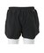 SAW800087-BK　W RUSH 3 WOVEN SHORT　BLACK　574037-0001