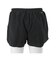 SAW800087-BK　W RUSH 3 WOVEN SHORT　BLACK　574037-0001
