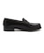 #304　LEATHER LOAFER　BLACK　575028-0001
