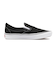 VN0A3WMDVNE　COMFYCUSH SLIP-ON　BLACK/T.WHITE　591561-0001