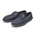 STS12225　HUNTINGTON 2-EYE LEATHER　NAVY　541574-0001