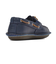 STS12225　HUNTINGTON 2-EYE LEATHER　NAVY　541574-0001