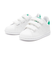 FX7532　12-16 STAN SMITH CF I　FWWT/FWWT/GRN　614788-0001