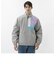 121R1090300　M VANS COLORBLOCKSTAND ZIP JKT　GRAY　612818-0003