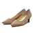 JE-520　ALMOND PUMPS  5　S/BEIGE　610460-0006