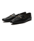 JE-202　SQUARE LOAFERS  2　BLACK　616125-0001