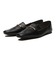 JE-202　SQUARE LOAFERS  2　BLACK　616125-0001