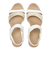 W2005　WEDGE SANDAL 5　WHITE/BEIGE　611888-0002