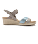 W2005　WEDGE SANDAL 5　GRAY/BLUE　611888-0003