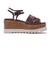 NC60172　RAFFIA SND 7.5　BROWN　613581-0001