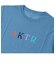 121-007005　MULTI COLOR AKTR TEE　BLUE　618636-0003