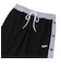 220-091020　W SIDE OPEN SKIRT　BLACK　618658-0001