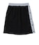 220-091020　W SIDE OPEN SKIRT　BLACK　618658-0001