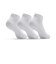 1361574　U UA CORE LOWCUT SOCKS(3P)　100WHT/WHT/BLK　620708-0002