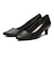 JE-520　ALMOND PUMPS  5　BLACK　610460-0009