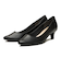 JE-520　ALMOND PUMPS  5　BLACK　610460-0009
