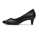 JE-520　ALMOND PUMPS  5　BLACK　610460-0009