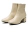 NE80157　FL SQ HEEL 6　IVORY　619215-0003
