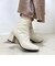 NE80157　FL SQ HEEL 6　IVORY　619215-0003