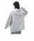 121K3030200　W Line Logo OTW Hoodie　ASH　620636-0001