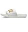 WBQ4632　W OFFCOURT SLIDE　105SMTWHT/MGOLD　605997-0002