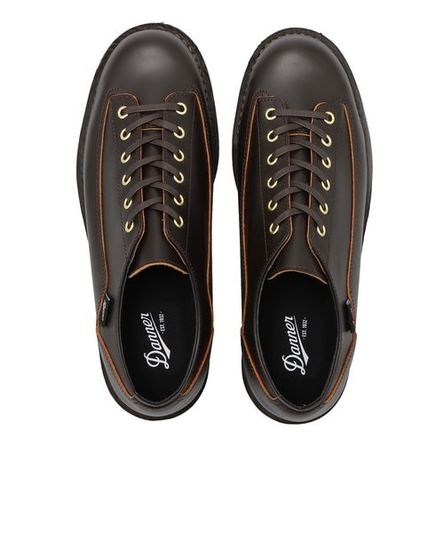 靴 danner BULLRUN low D210500 BULLRUN LOW DK.BROWN 624341-0002｜エービーシー