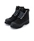 A2KEN　6 IN PREM RUBBER TOE BOOT WP　BLACKOUT　622320-0001