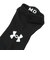 1363241　U COTTON NO SHOW SOCKS(3P)　001BLK/BLK/WHT　626182-0001