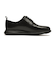 C36408　2.ZEROGRAND PLAIN TOE　*BLACK/BLACK　628306-0001