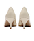 JE-6692　GOLDLINE PUMPS 6　IVORY　628320-0002