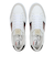 SR04276　ALCE COURT　BIANCO/BORDO　617351-0001