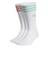 HC9562　U SOLID CREW SOCKS　WHT/ORAR　626517-0001