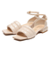 JE-3072　CUP HEEL SANDAL 2.5　IVORY　629583-0002