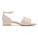 JE-3072　CUP HEEL SANDAL 2.5　IVORY　629583-0002