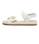 W2004　CROSS SANDAL 3　WHITE　611882-0003