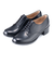 470　HEEL-UP MANNISH SHOES　BLACK　630380-0001