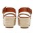 NE60161　JUTE WEDGE 6.5　CAMEL　624066-0002