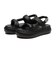 383379　W SUEDE MAYU SUMMER　02BLK/WHT　626687-0002