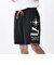 536819　M NATURE CAMP GRAPHIC SHORTS　01BLK　626955-0001