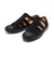 38000890　AS CUP GURKHA-SANDAL SUEDE OX　BLACK　628701-0001