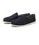 STS24501　GOLD A/O 2-EYE NUBUCK　NAVY　624863-0001