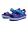 12856-4BX　18-21 CROCBAND SANDAL K　CL BLUE/OCEAN　628026-0001