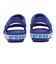 12856-4BX　18-21 CROCBAND SANDAL K　CL BLUE/OCEAN　628026-0001