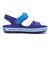 12856-4BX　18-21 CROCBAND SANDAL K　CL BLUE/OCEAN　628026-0001