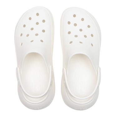 207521-100　CLASSIC CRUSH CLOG　WHITE　631764-0001