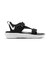 WDJ6607　W VISTA SANDAL　001BLACK/WHITE　629119-0001