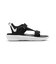 WDJ6607　W VISTA SANDAL　001BLACK/WHITE　629119-0001