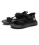 WDJ6607　W VISTA SANDAL　002BLACK/MGOLD　629119-0003