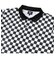 122K1060201　M Checker Rib S/S Polo Shirts　CHECKER　630166-0003