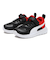 386240　12-16EVOLVE RUN MESH AC+ INF　01BLK/WHT　633717-0001